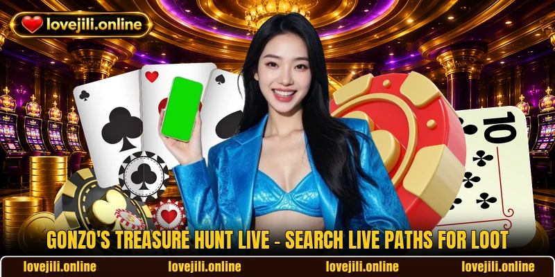 Gonzo's Treasure Hunt Live - Search Live Paths For Loot