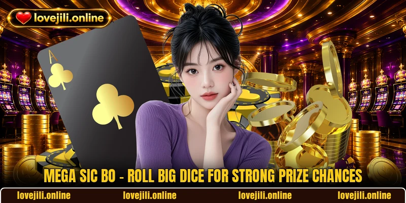 Mega Sic Bo - Roll Big Dice For Strong Prize Chances