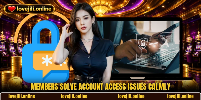 Members solve account access issues calmly Members solve account access issues calmly