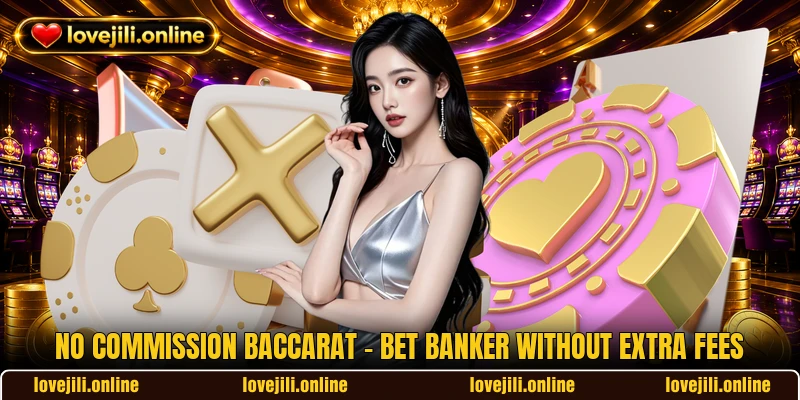 No Commission Baccarat - Bet Banker Without Extra Fees
