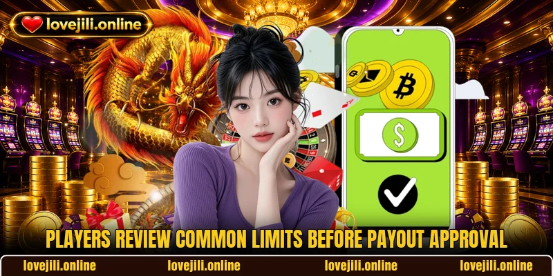 Players review common limits before payout approval