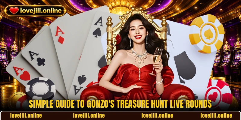 Simple guide to Gonzo's Treasure Hunt Live rounds
