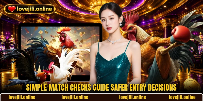 Simple match checks guide safer entry decisions