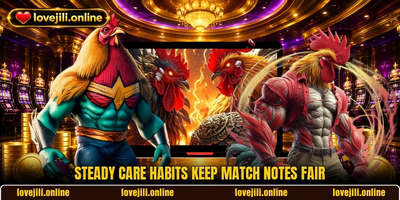 Steady care habits keep match notes fair Steady care habits keep match notes fair