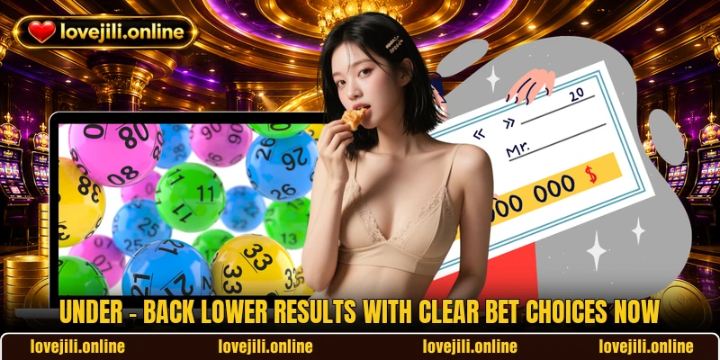 Under - Back Lower Results With Clear Bet Choices Now